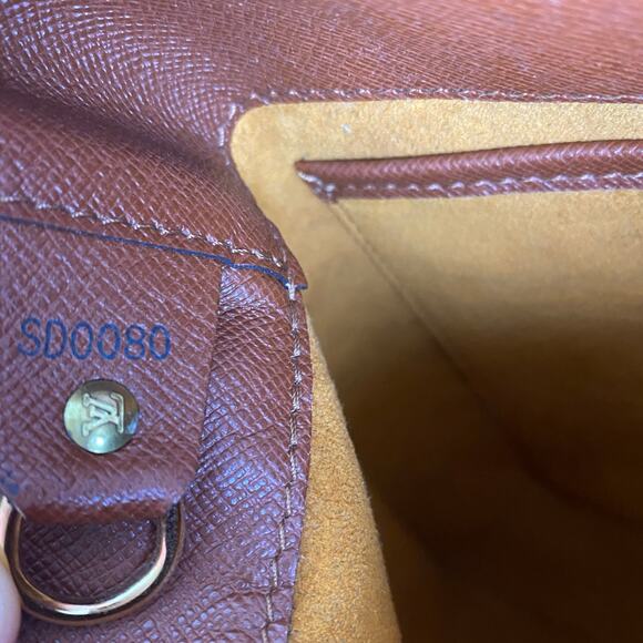 Vintage Louis Vuitton Musette Brown Logo Messenger Crossbody Bag Designer Luxury - Picture 4 of 14